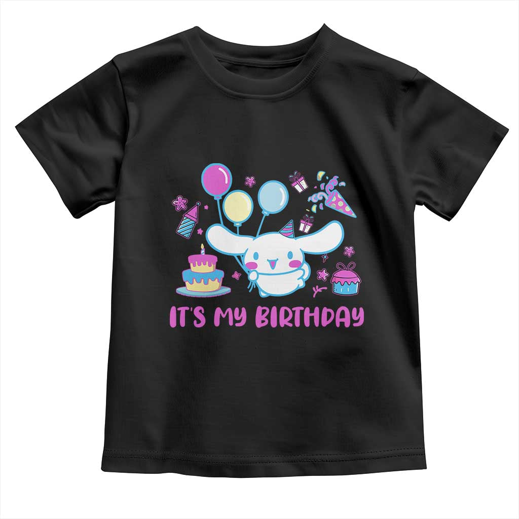 Its My Birthday Toddler T Shirt Girl Party Funny Bday Family Party