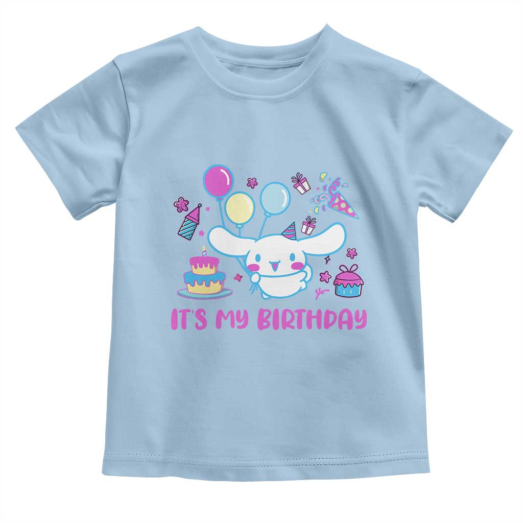Its My Birthday Toddler T Shirt Girl Party Funny Bday Family Party
