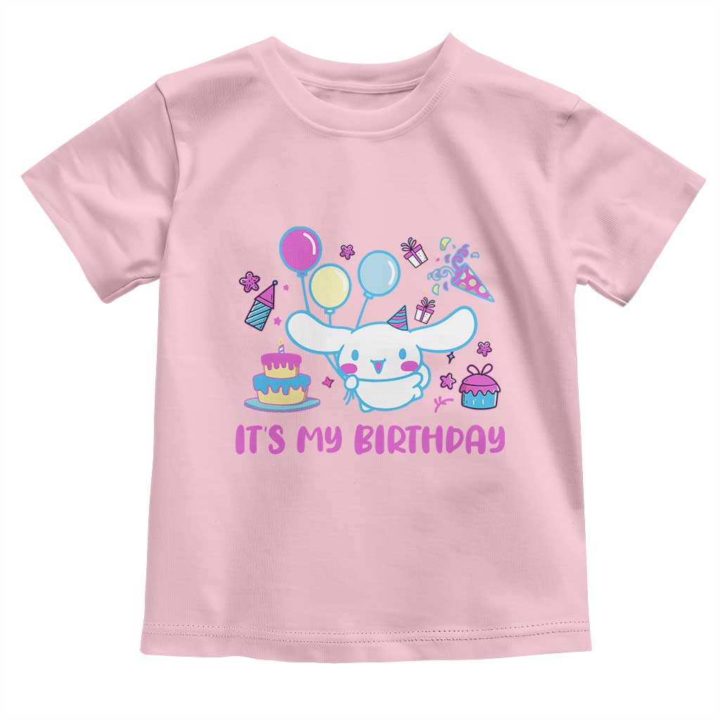 Its My Birthday Toddler T Shirt Girl Party Funny Bday Family Party