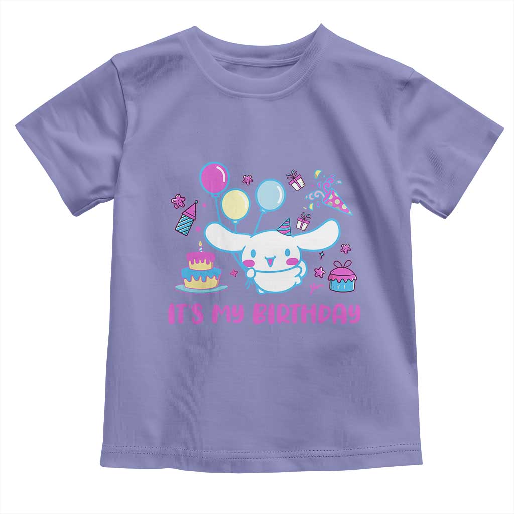 Its My Birthday Toddler T Shirt Girl Party Funny Bday Family Party