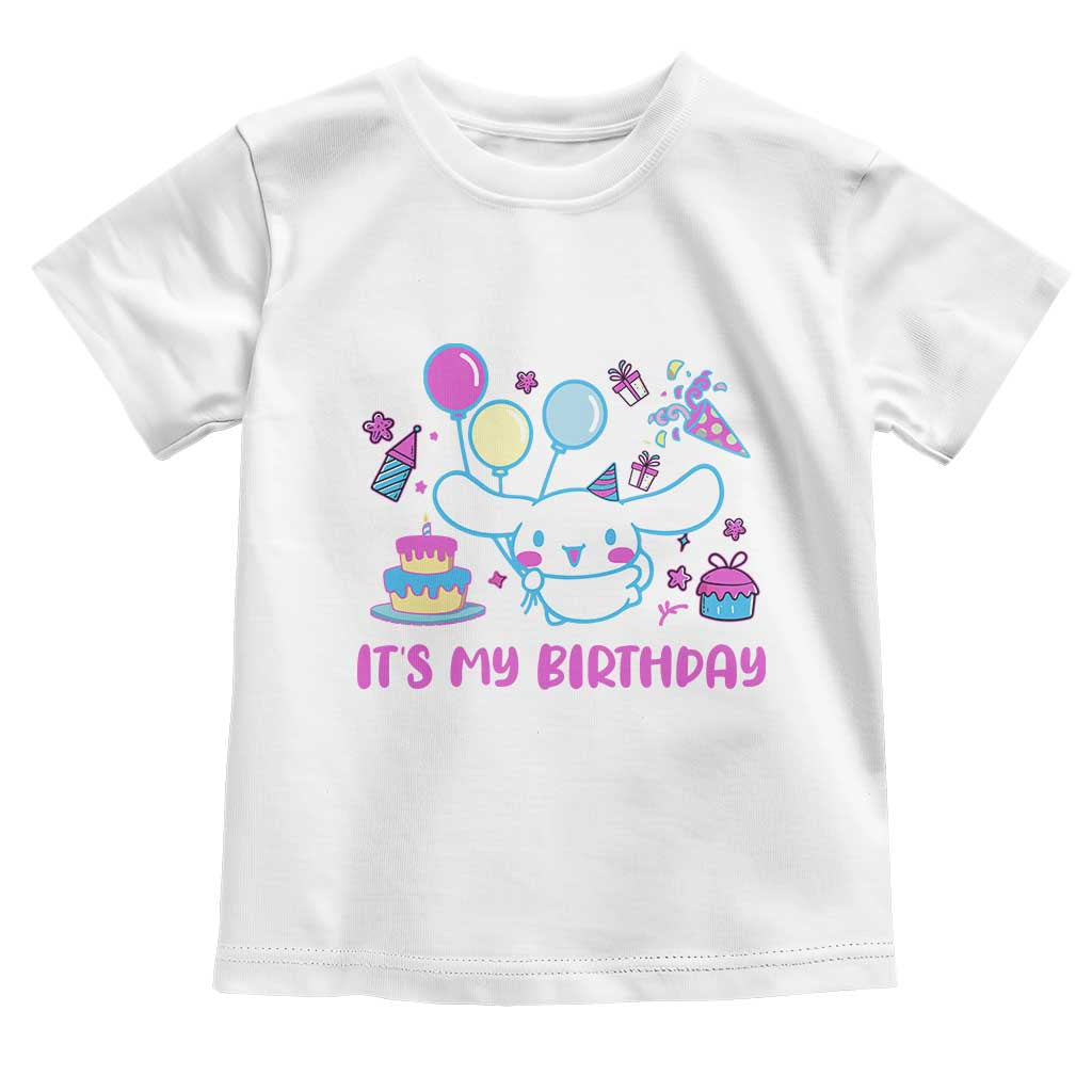 Its My Birthday Toddler T Shirt Girl Party Funny Bday Family Party