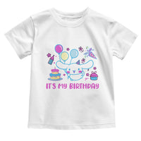 Its My Birthday Toddler T Shirt Girl Party Funny Bday Family Party