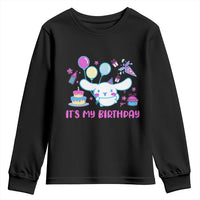 Its My Birthday Youth Sweatshirt Girl Party Funny Bday Family Party