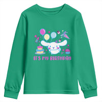 Its My Birthday Youth Sweatshirt Girl Party Funny Bday Family Party