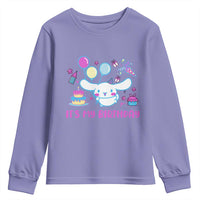 Its My Birthday Youth Sweatshirt Girl Party Funny Bday Family Party