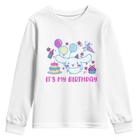 Its My Birthday Youth Sweatshirt Girl Party Funny Bday Family Party