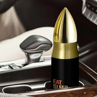 Eat Sleep Wrestle Repeat Bullet Tumbler Cool Wrestling - Wonder Print Shop