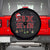 Funny Six Seven Christmas Spare Tire Cover 67 Meme Gen Alpha Slang Red Plaid Xmas Pajamas - Wonder Print Shop