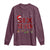 Funny Six Seven Christmas Long Sleeve Shirt 67 Meme Gen Alpha Slang Red Plaid Xmas Pajamas - Wonder Print Shop