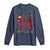 Funny Six Seven Christmas Long Sleeve Shirt 67 Meme Gen Alpha Slang Red Plaid Xmas Pajamas - Wonder Print Shop