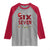 Funny Six Seven Christmas Raglan Shirt 67 Meme Gen Alpha Slang Red Plaid Xmas Pajamas - Wonder Print Shop