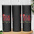 Funny Six Seven Christmas Skinny Tumbler 67 Meme Gen Alpha Slang Red Plaid Xmas Pajamas - Wonder Print Shop