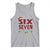 Funny Six Seven Christmas Tank Top 67 Meme Gen Alpha Slang Red Plaid Xmas Pajamas - Wonder Print Shop