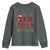 Funny Six Seven Christmas Youth Sweatshirt 67 Meme Gen Alpha Slang Red Plaid Xmas Pajamas - Wonder Print Shop