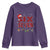 Funny Six Seven Christmas Youth Sweatshirt 67 Meme Gen Alpha Slang Red Plaid Xmas Pajamas - Wonder Print Shop
