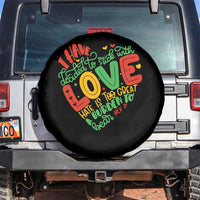 Martin Luther King Spare Tire Cover I Have Decided to Stick With Love MLK Black History Month - Wonder Print Shop