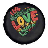 Martin Luther King Spare Tire Cover I Have Decided to Stick With Love MLK Black History Month - Wonder Print Shop