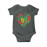 Martin Luther King Baby Onesie I Have Decided to Stick With Love MLK Black History Month - Wonder Print Shop