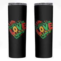 Martin Luther King Skinny Tumbler I Have Decided to Stick With Love MLK Black History Month - Wonder Print Shop