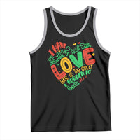 Martin Luther King Tank Top I Have Decided to Stick With Love MLK Black History Month - Wonder Print Shop