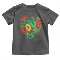 Martin Luther King Toddler T Shirt I Have Decided to Stick With Love MLK Black History Month - Wonder Print Shop