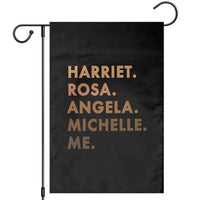 Harriet Rosa Angela Michelle Me Garden Flag Black History Month Feminist Women Leaders - Wonder Print Shop