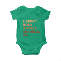 Harriet Rosa Angela Michelle Me Baby Onesie Black History Month Feminist Women Leaders - Wonder Print Shop