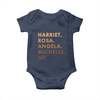 Harriet Rosa Angela Michelle Me Baby Onesie Black History Month Feminist Women Leaders - Wonder Print Shop
