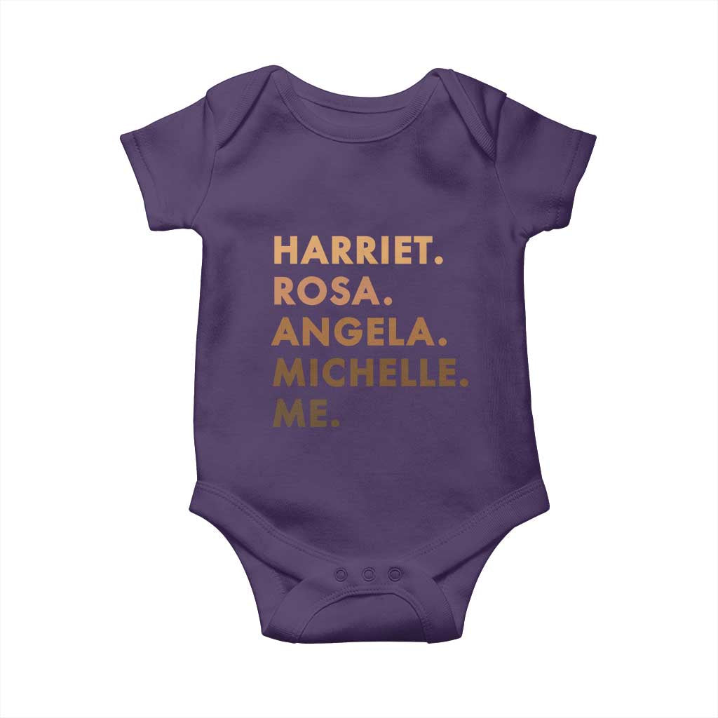 Harriet Rosa Angela Michelle Me Baby Onesie Black History Month Feminist Women Leaders - Wonder Print Shop