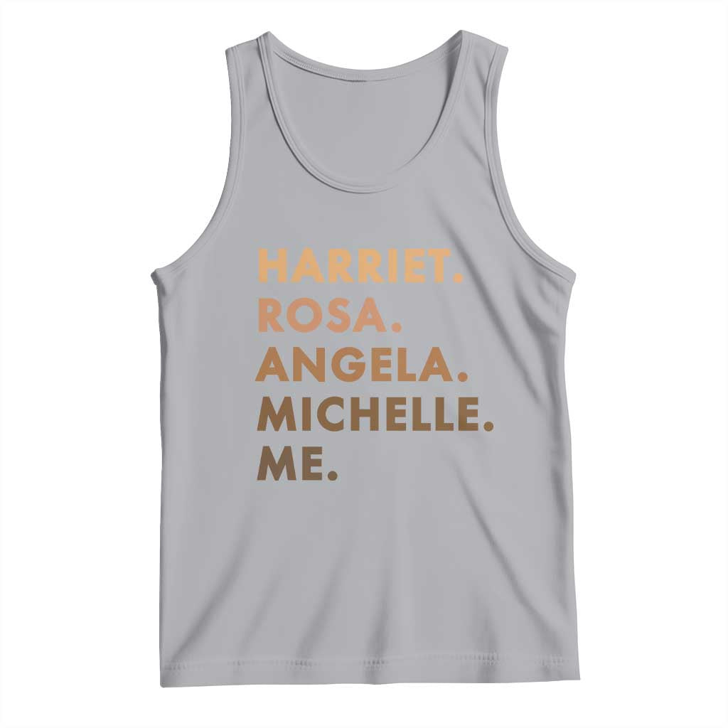 Harriet Rosa Angela Michelle Me Tank Top Black History Month Feminist Women Leaders - Wonder Print Shop