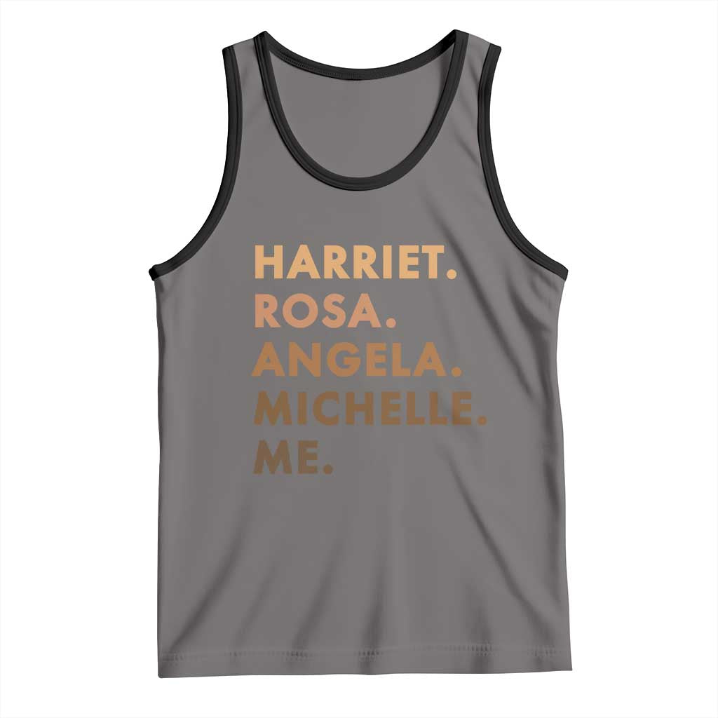 Harriet Rosa Angela Michelle Me Tank Top Black History Month Feminist Women Leaders - Wonder Print Shop