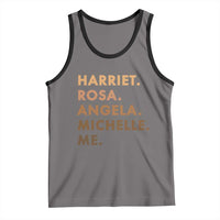 Harriet Rosa Angela Michelle Me Tank Top Black History Month Feminist Women Leaders - Wonder Print Shop