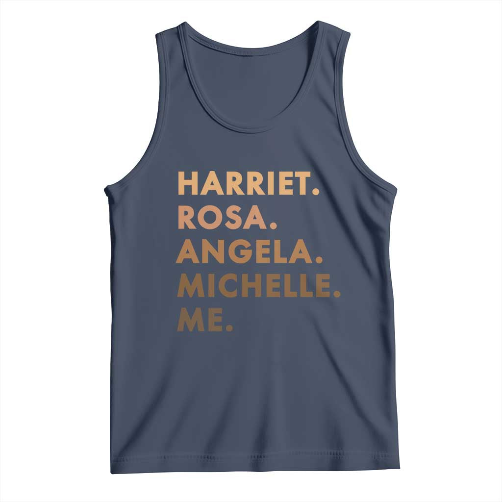 Harriet Rosa Angela Michelle Me Tank Top Black History Month Feminist Women Leaders - Wonder Print Shop