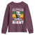 Martin Luther King Jr. Youth Sweatshirt The Time Is Always Right To Do What Is Right MLK Black Month