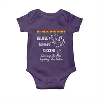 Honoring Past Inspiring Future Black History Month Baby Onesie
