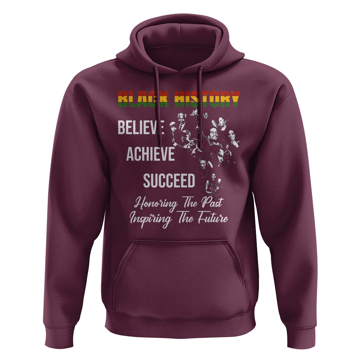 Honoring Past Inspiring Future Black History Month Hoodie
