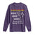 Honoring Past Inspiring Future Black History Month Long Sleeve Shirt
