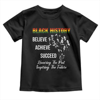 Honoring Past Inspiring Future Black History Month Toddler T Shirt