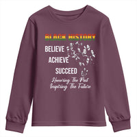 Honoring Past Inspiring Future Black History Month Youth Sweatshirt