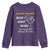 Honoring Past Inspiring Future Black History Month Youth Sweatshirt
