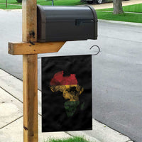 Black History Month Garden Flag Pan African Africa Map Black Pride - Wonder Print Shop