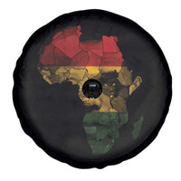 Black History Month Spare Tire Cover Pan African Africa Map Black Pride - Wonder Print Shop
