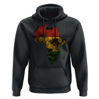 Black History Month Hoodie Pan African Africa Map Black Pride - Wonder Print Shop