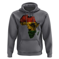 Black History Month Hoodie Pan African Africa Map Black Pride - Wonder Print Shop