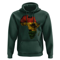 Black History Month Hoodie Pan African Africa Map Black Pride - Wonder Print Shop