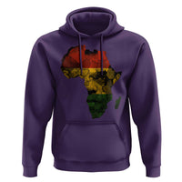Black History Month Hoodie Pan African Africa Map Black Pride - Wonder Print Shop