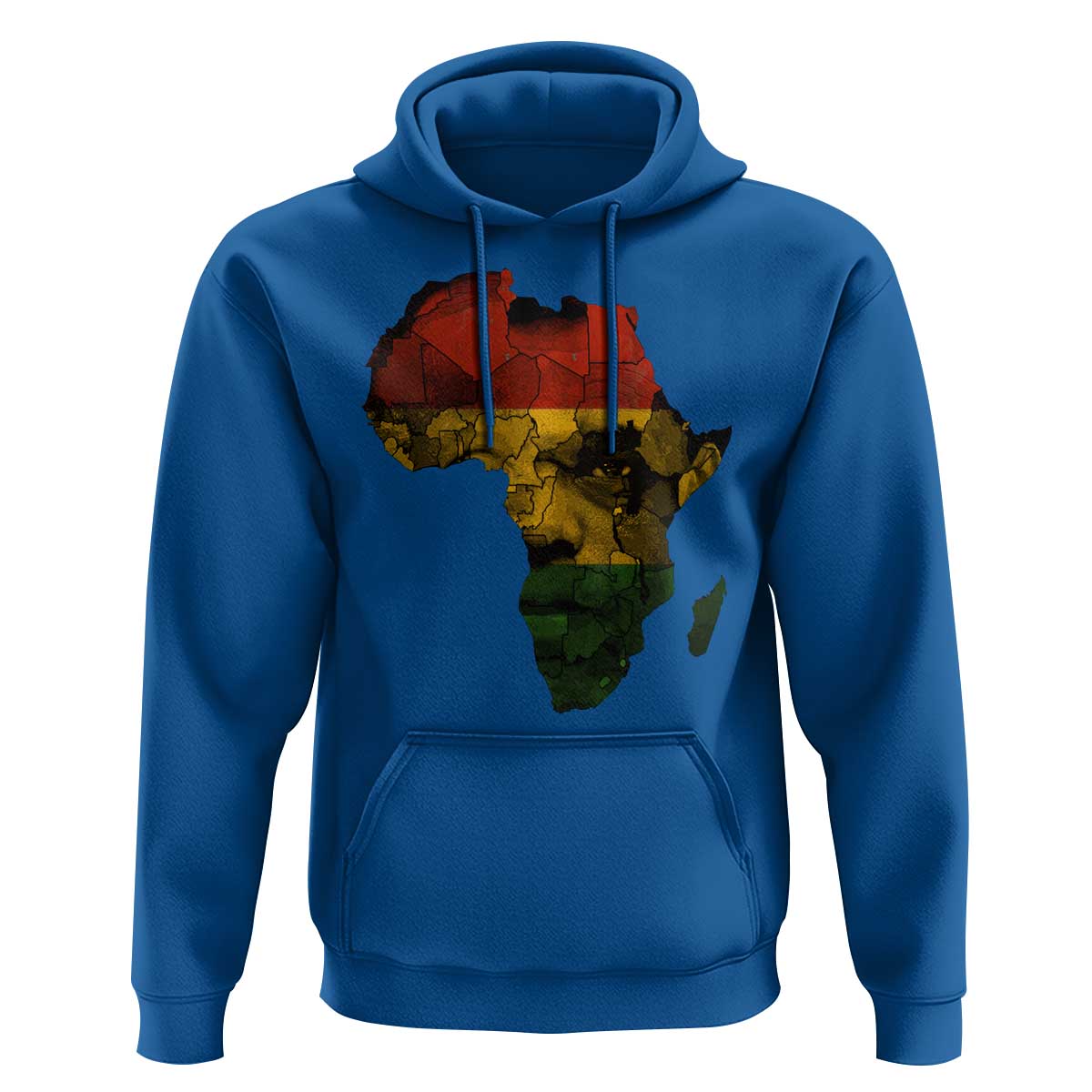 Black History Month Hoodie Pan African Africa Map Black Pride - Wonder Print Shop