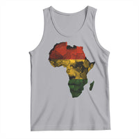Black History Month Tank Top Pan African Africa Map Black Pride - Wonder Print Shop