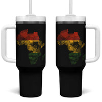 Black History Month Tumbler With Handle Pan African Africa Map Black Pride - Wonder Print Shop
