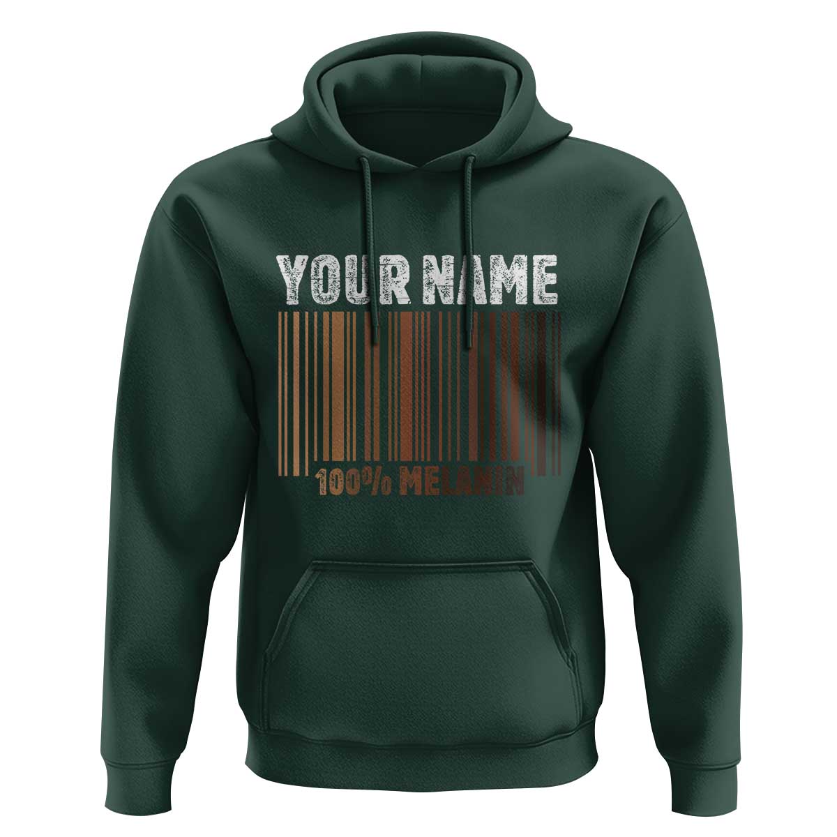 Personalized Gifts Black Pride Hoodie Custom Name Melanin BLM African History Gift